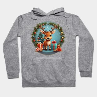 Christmas Reindeer Hoodie